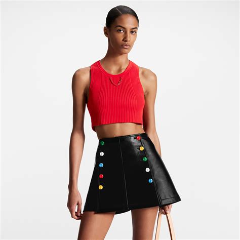 louis vuitton crop top|Ribbed Knit Crop Top .